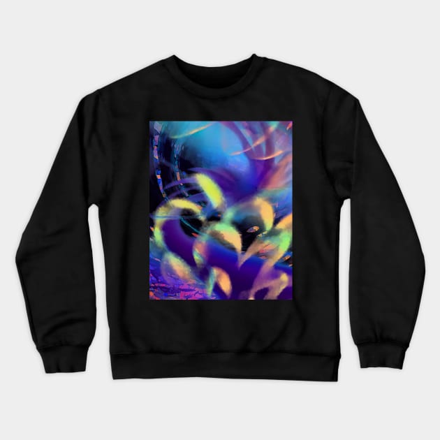 tropical heart Crewneck Sweatshirt by JosephMillerOne